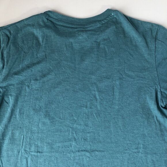 volcom Mens t shirt Teal Size Small - Picture 9 of 10